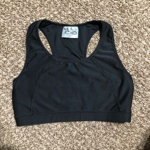 Black Sports Bra